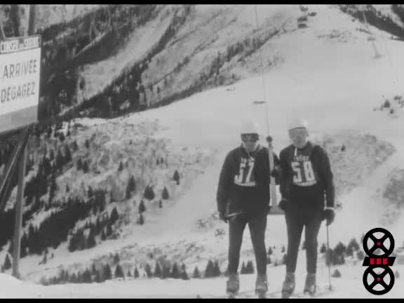 Chutes Championnats du monde de ski de Chamonix 1962