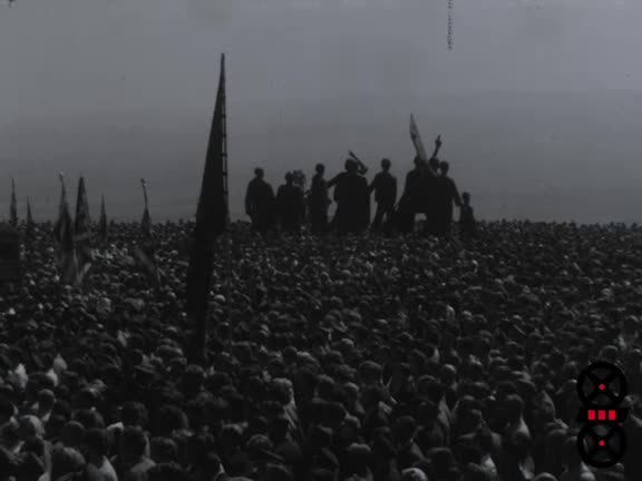 Inauguration du Mémorial de Buchenwald
